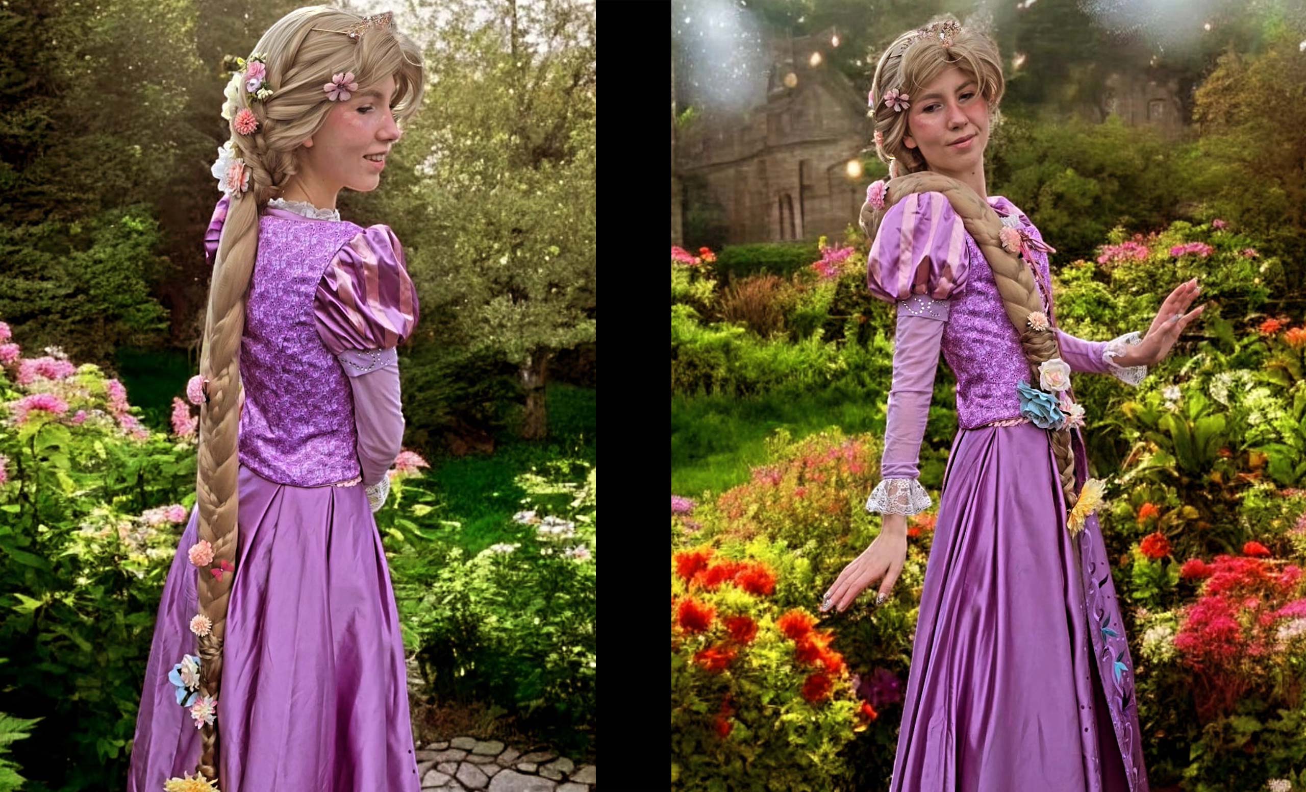 The tangled princess 